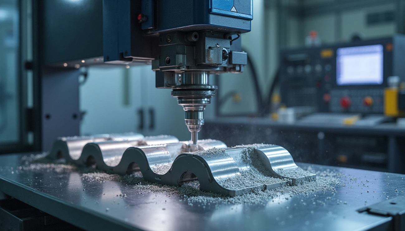 五軸數(shù)控機床銑削復雜的金屬零件 五軸數(shù)控機床銑削復雜的金屬零件